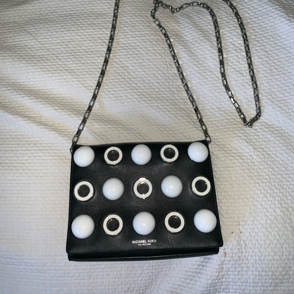 Michael kors polka dot purse :)